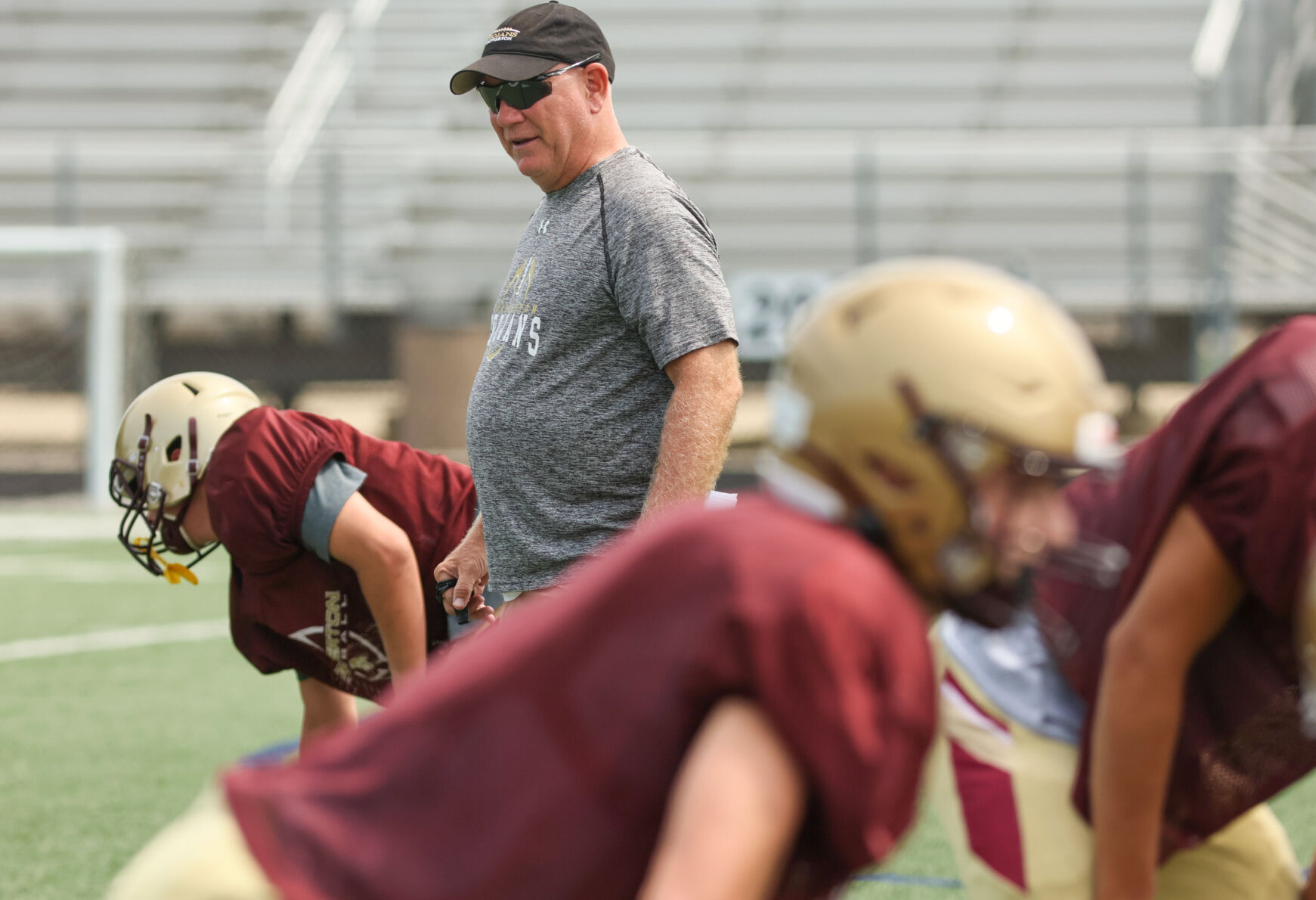 Chesterton football practice